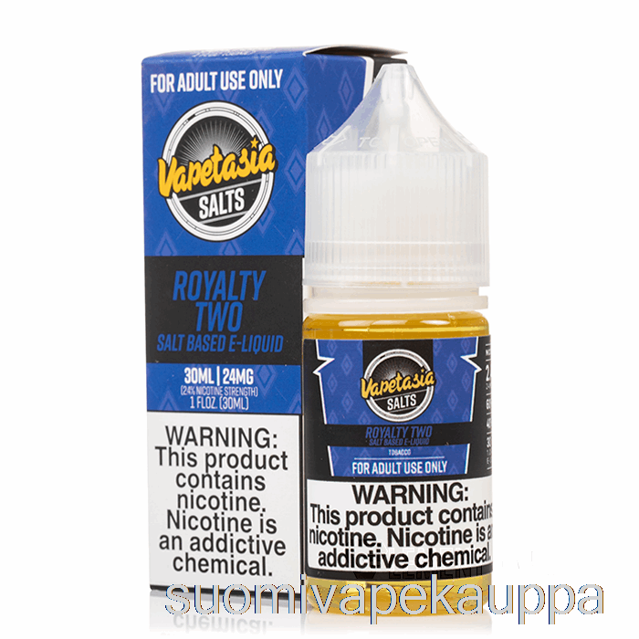 Vape Nesteet Royalty Ii - Vapetasiasuolat - 30 Ml 24 Mg